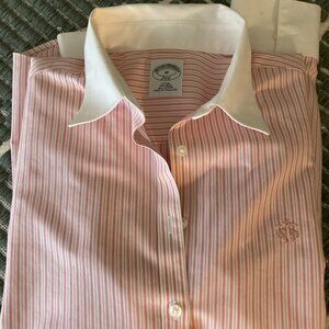 WOMENS BROOKS BROTHERS 346 ---FITTED BLOUSE 10